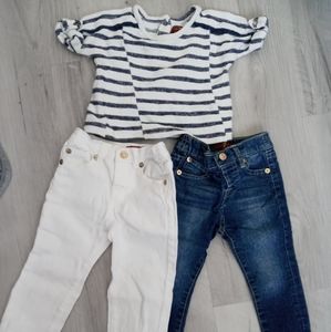 7 For ManKind 3 Pieces Bundle. Size 18M- 24 Month . In Very Good Condition.